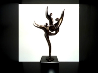 urn beeld brons engelen liefde