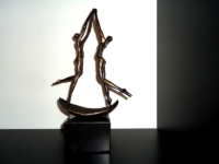 mini urn beeldje samen verbondenheid