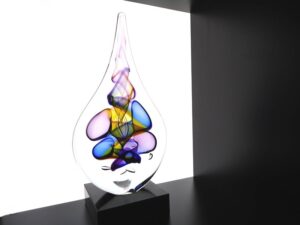 urn druppel verbondenheid glas