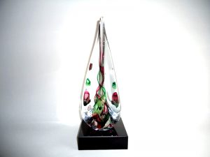 glazen mini urn druppel