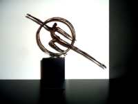 urn modern brons verbondenheid passie