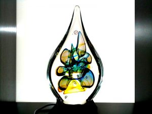 druppel urnen glas mini