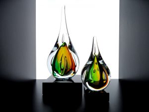 druppel mini urnen glas