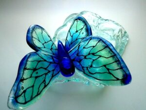 urnen vlinders glas modern bijzonder