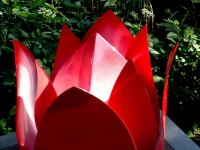 kunst herinnering tulp voor as