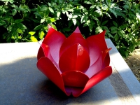 roos urn staal klein tuin