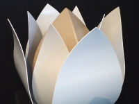 urn groot rvs tulp