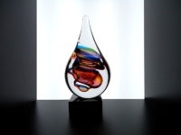 druppel urn glas verbondenheid