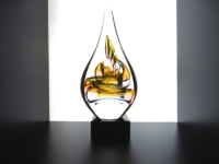druppel urn glas modern kleur