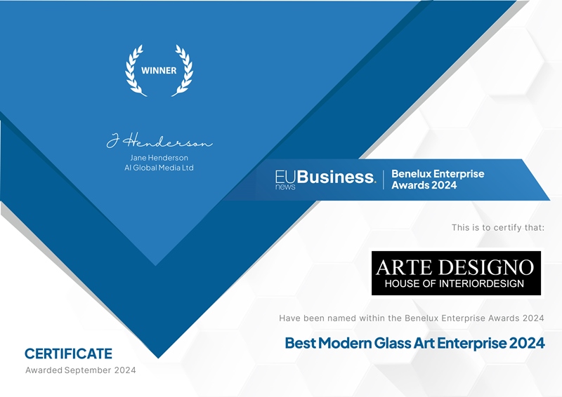 ARTE DESIGNO Winnaar EU Benelux Enterprise Award
